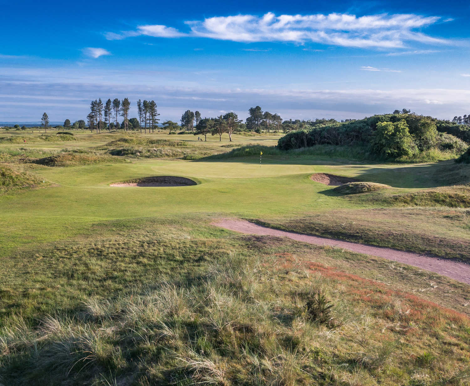 Carnoustie (Burnside) Golf Course in Scotland